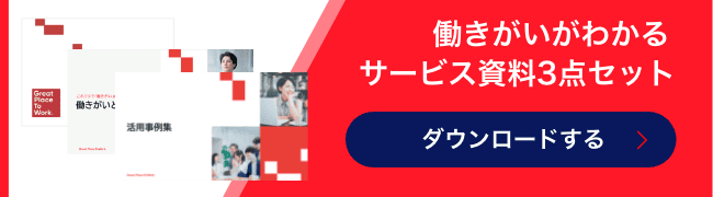 働きがいがわかるサービス資料3点セット