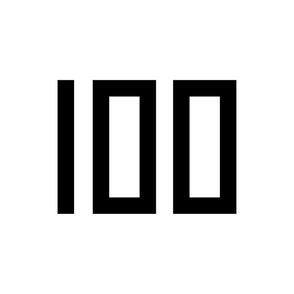 100