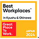 Best Workplaces ™ in Kyushu & Okinawa Great Place To Work® JAPAN 2024