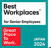 Best Workplaces ™ for Senior Employees Great Place To Work® JAPAN 2024